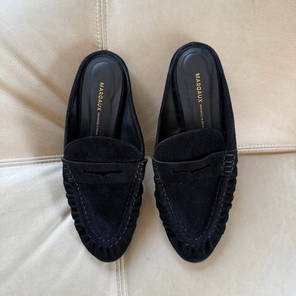 Margaux The Astor in Black Suede - Picture 2 of 5